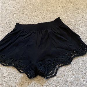 Black shorts